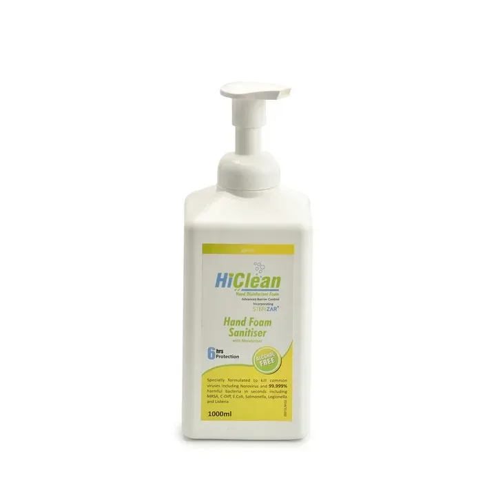 HiClean Hand Foam Sanitizer (Lemon) - 1000ml